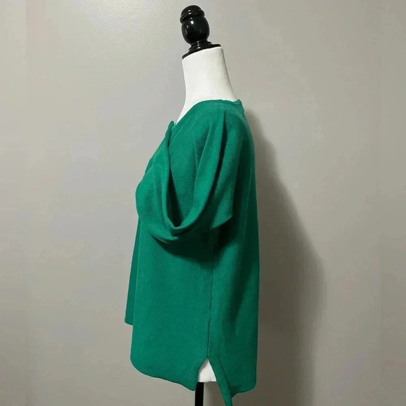 White Stuff Crewneck Green Knit Sweater - Picture 7 of 11